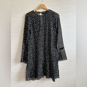 Theory Marah Starry Print Silk Dress / Tunic 00